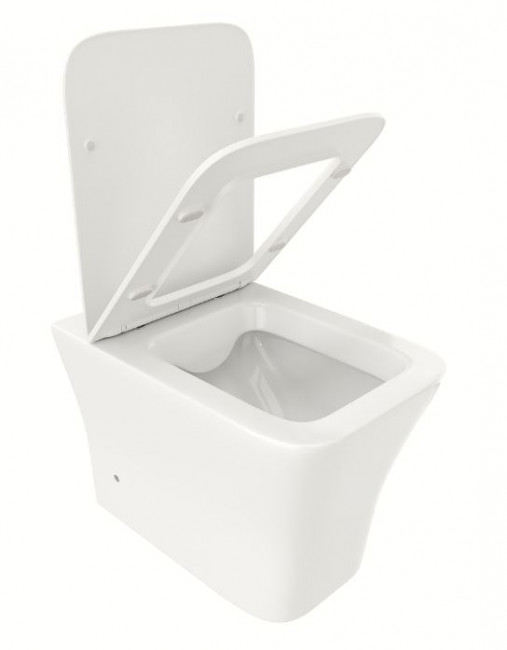 Унитаз приставной Cerutti SPA Marmolada F CT8906 безободковый с микролифтом