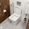Унитаз приставной Cerutti SPA Marmolada F CT8906 безободковый с микролифтом