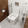 Унитаз приставной Cerutti SPA Marmolada F CT8906 безободковый с микролифтом