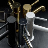 Смеситель Boheme Uno Black 461-GM для раковины оружейная сталь