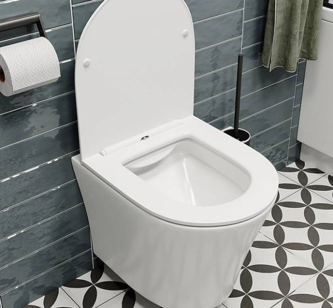 Унитаз подвесной Maretti Elio EL10PBM64-844 безободковый с микролифтом