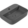 Раковина Aquatek Вега AQ5506-MG 50*39,5 накладная серый матовый