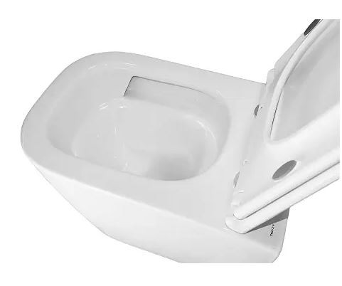 Унитаз подвесной Azario Esconda AZ-2805E смыв Торнадо безободковый с микролифтом