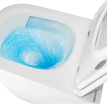 Унитаз подвесной Azario Esconda AZ-2805E смыв Торнадо безободковый с микролифтом