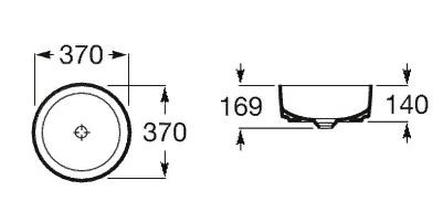 Раковина Roca Inspira Round 327523000