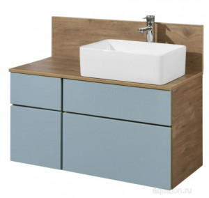 Тумба под раковину Акватон Мишель 100 1A256901MIX30 дуб рустикальный фьорд