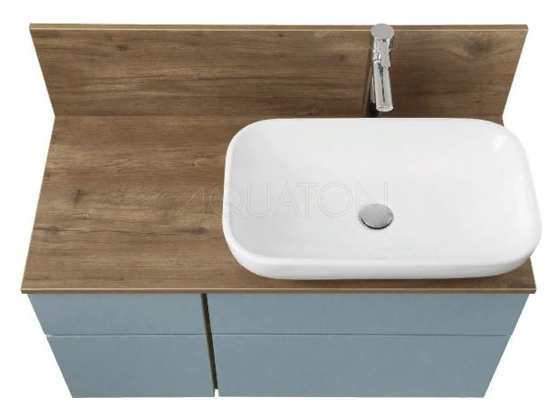 Тумба под раковину Акватон Мишель 100 1A256901MIX30 дуб рустикальный фьорд