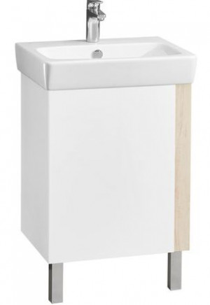 Тумба под раковину Акватон Кантри 55 1A257601AHB20 белая дуб верона