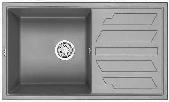 Мойка для кухни Granula 8601 алюминиум