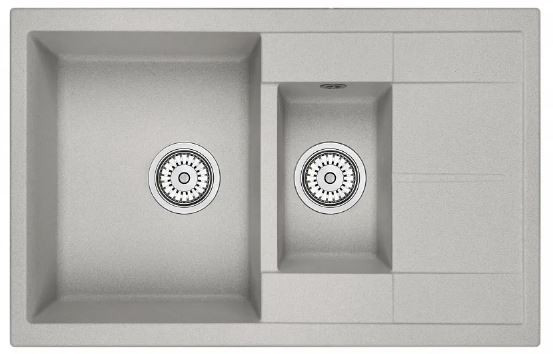 Мойка для кухни Granula 7802 базальт