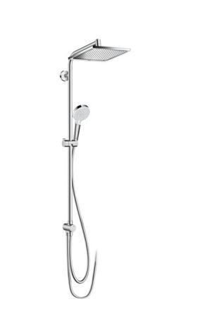 Душевая система Hansgrohe Crometta E Showerpipe 240 1jet EcoSmart Reno 27289000