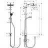 Душевая система Hansgrohe Crometta E Showerpipe 240 1jet EcoSmart Reno 27289000