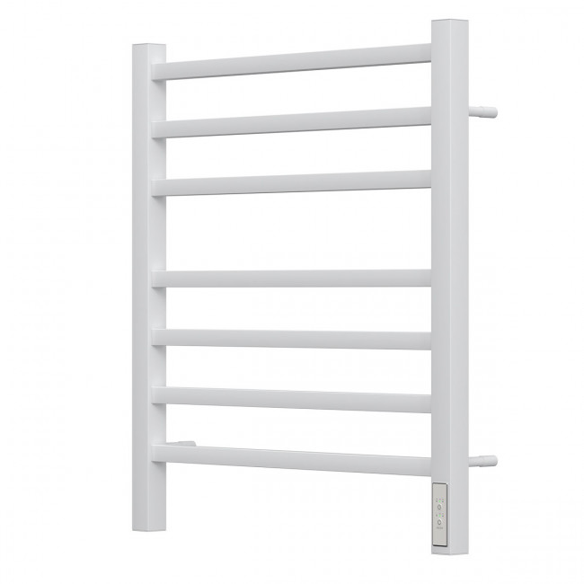 Полотенцесушитель электрический Point Вега PN71856W П7 500*600 диммер справа белый