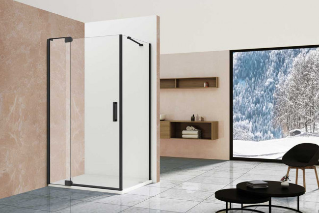 Душевой уголок Vincea Extra (80-90)*90 VSR-1E809090CLB 800/900*900 прозрачное