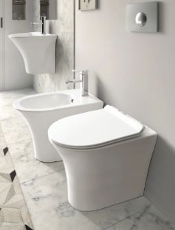 Унитаз приставной Cerutti SPA Vettore F CT7841 безободковый с микролифтом