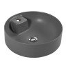 Раковина Aquatek Европа AQ5212-MG 40,5*40,5 накладная серый матовый