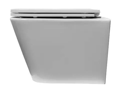 Унитаз подвесной Azario Armonia AZ-2403 смыв Торнадо безободковый с микролифтом