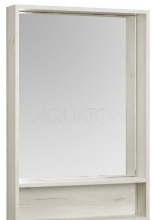 Зеркальный шкаф Акватон Флай 60 1A237602FA860 дуб крафт Зеркальный шкаф Акватон Флай 60 1A237602FA860 дуб крафт