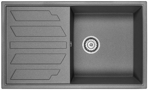 Мойка для кухни Granula 8601 графит