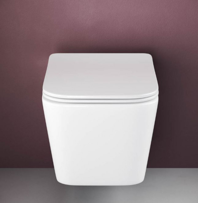 Комплект инсталляции с унитазом Ceramica Nova Metric Rimless CN3007_1001CH_1000 кнопка хром глянец