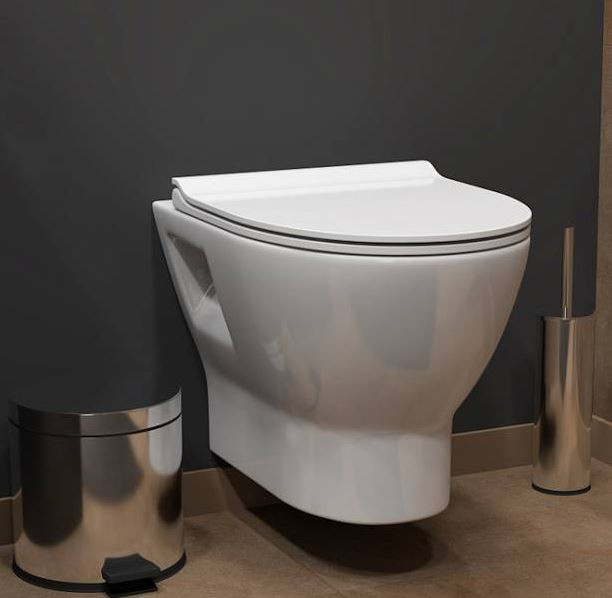 Унитаз подвесной Maretti Ritta RI10PBM53-844 безободковый с микролифтом