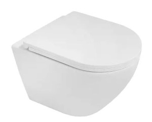 Унитаз подвесной Azario Blanco AZ-9003WT смыв Торнадо безободковый с микролифтом
