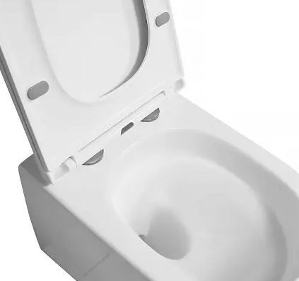 Унитаз подвесной Azario Blanco AZ-9003WT смыв Торнадо безободковый с микролифтом