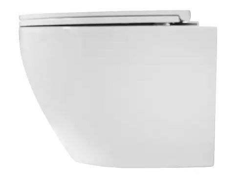 Унитаз подвесной Azario Blanco AZ-9003WT смыв Торнадо безободковый с микролифтом