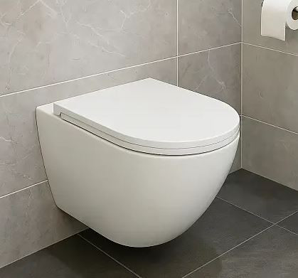 Унитаз подвесной Azario Blanco AZ-9003WT смыв Торнадо безободковый с микролифтом