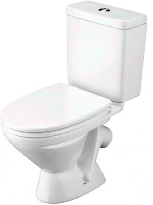 Унитаз-компакт Santek Лига 1WH302197 диагональный выпуск сиденье полипропилен без микролифта