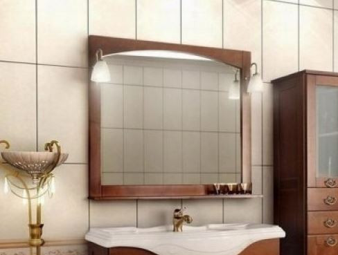 Зеркало Roca America 105 ZRU9302794 со светильниками Isabel