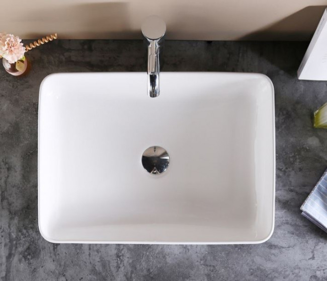 Раковина CeramaLux 9103 48*37 накладная