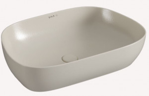 Раковина VitrA Outline Recycled 7993B066-0016 накладная матовый тауп