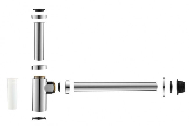 Сифон для раковины Aquatek AQ6012CR