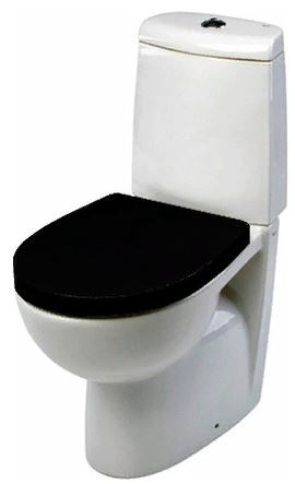 Сиденье для унитаза Roca Victoria Nord ZRU9302627 Soft Close Black Edition