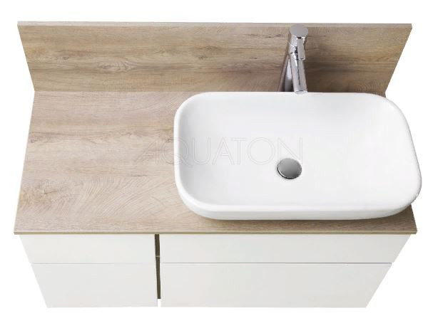 Тумба под раковину Акватон Мишель 100 1A244101MIX40 дуб эндгрейн