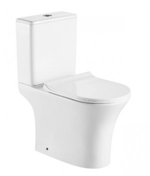 Унитаз напольный с бачком Cerutti SPA Bernina CT7193 безободковый с микролифтом