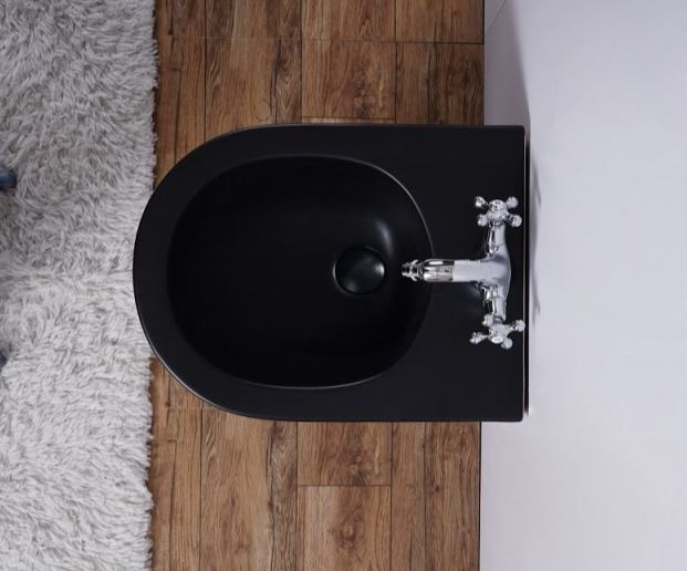 Биде подвесное Esbano Lirio ESVBLIRIBM черный матовый