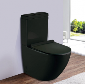 Унитаз напольный Esbano Ripoll-C ESUNRIPOCMB безободковый черный матовый