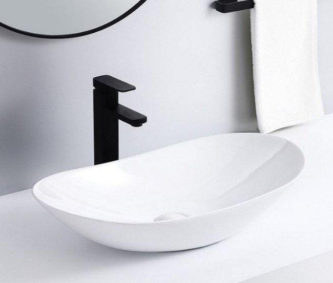 Раковина CeramaLux 7811A 61,5*36 накладная