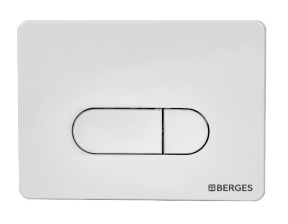 Система инсталляции Berges Novum 040231 с кнопкой D1 белая