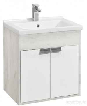 Тумба под раковину Акватон Флай 60 1A237301FAX10 дуб крафт