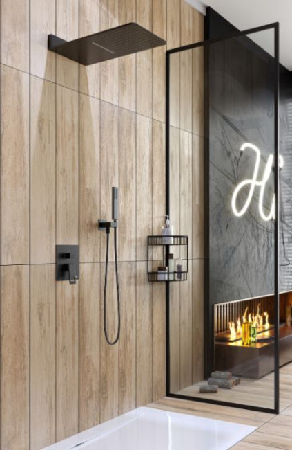 Душевая система Timo Briana SX-7139/03SM черный матовый