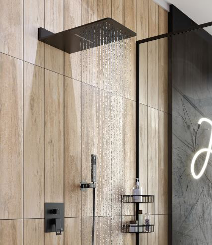 Душевая система Timo Briana SX-7139/03SM черный матовый