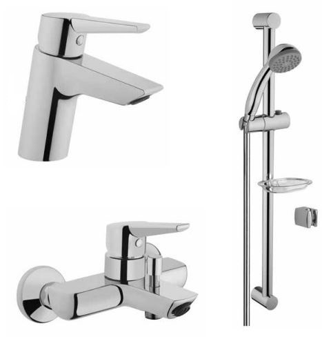 Комплект смесителей VitrA Solid S 3 в 1 A49227EXP