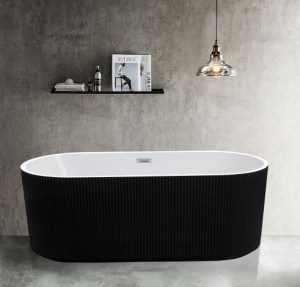 Ванна акриловая Esbano Tortuga (black) 170*80 ESVATORTB