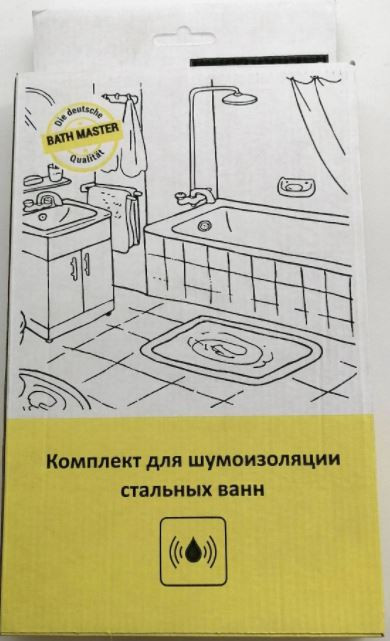 Комплект шумоизоляции для стальных ванн Bath Master BM-06-01-S