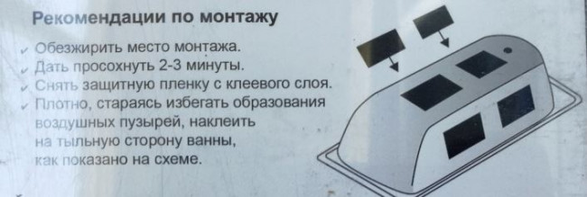 Комплект шумоизоляции для стальных ванн Bath Master BM-06-01-S