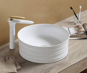 Раковина CeramaLux W1532 41*41 накладная