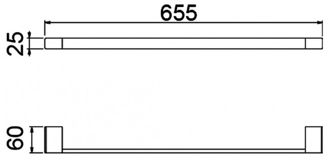 Полотенцедержатель Timo Selene 14053/03